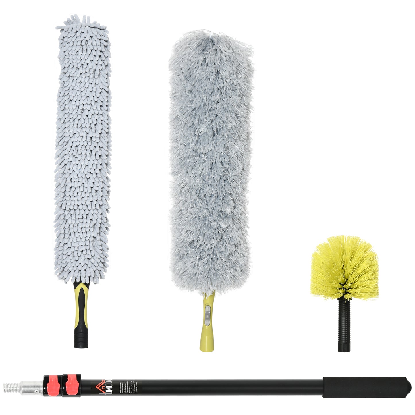 stergator Telescopic 3,5 m – Microfibra cu Cap Pliabil