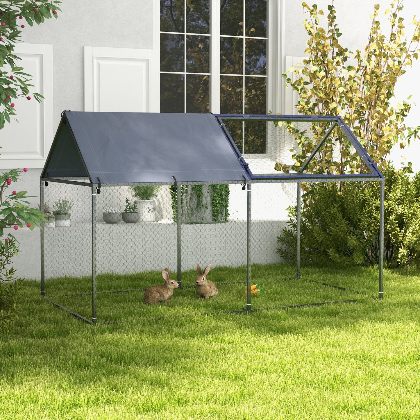 Cusca Pentru Animale Mici, 2x1m Verde