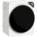 Mini uscător portabil 5 kg, 5 programe, 1000W, până la 60℃, timer, tambur din oțel inoxidabil, pentru casă, Alb