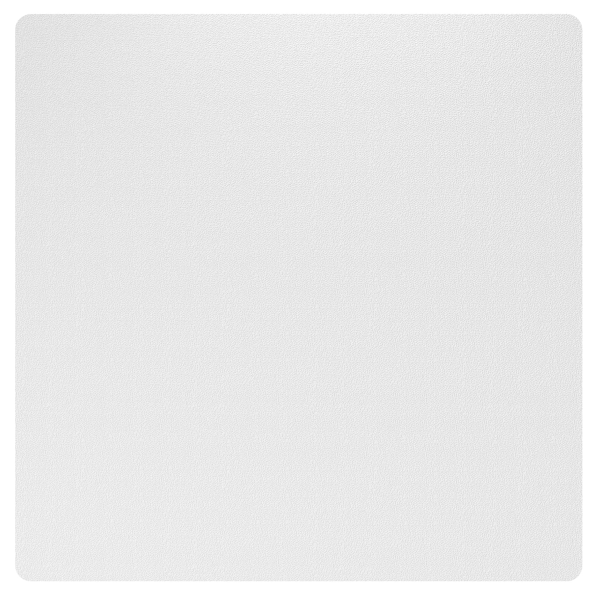 Tappetino Salvapavimento 120x120 cm in Plastica Trasparente per Sedia da Ufficio