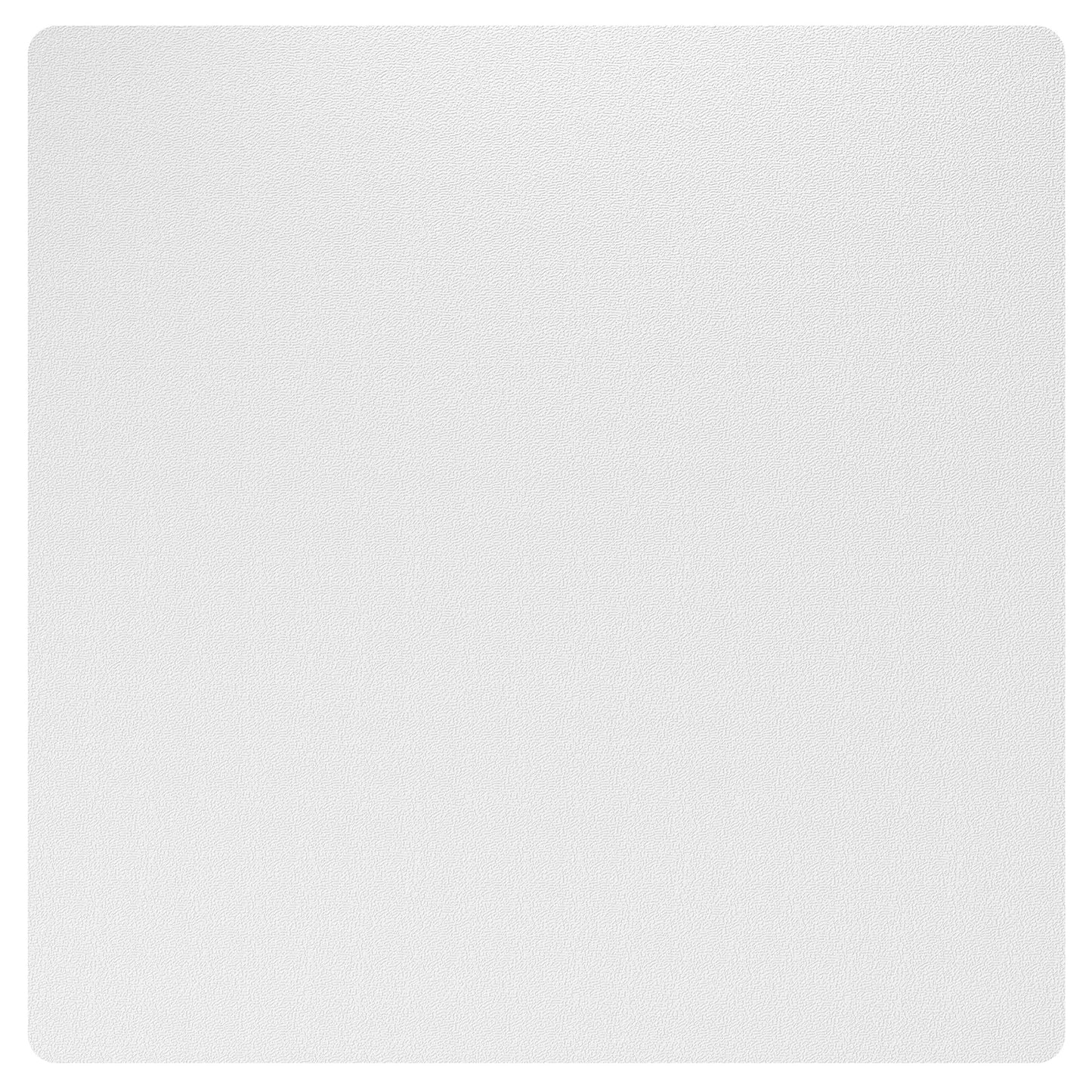 Tappetino Salvapavimento 120x120 cm in Plastica Trasparente per Sedia da Ufficio