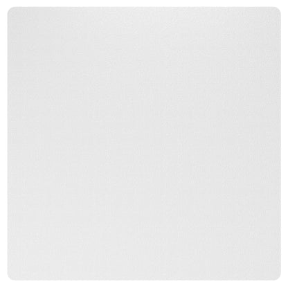Tappetino Salvapavimento 120x120 cm in Plastica Trasparente per Sedia da Ufficio