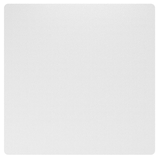 Tappetino Salvapavimento 120x120 cm in Plastica Trasparente per Sedia da Ufficio