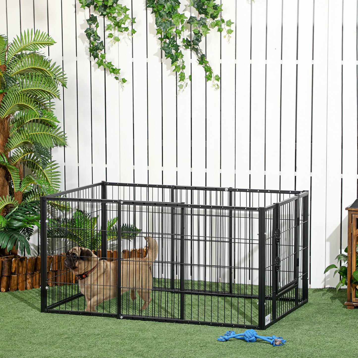 tarc Animale – 6 Panouri Reglabile pentru Joaca & Exercitii