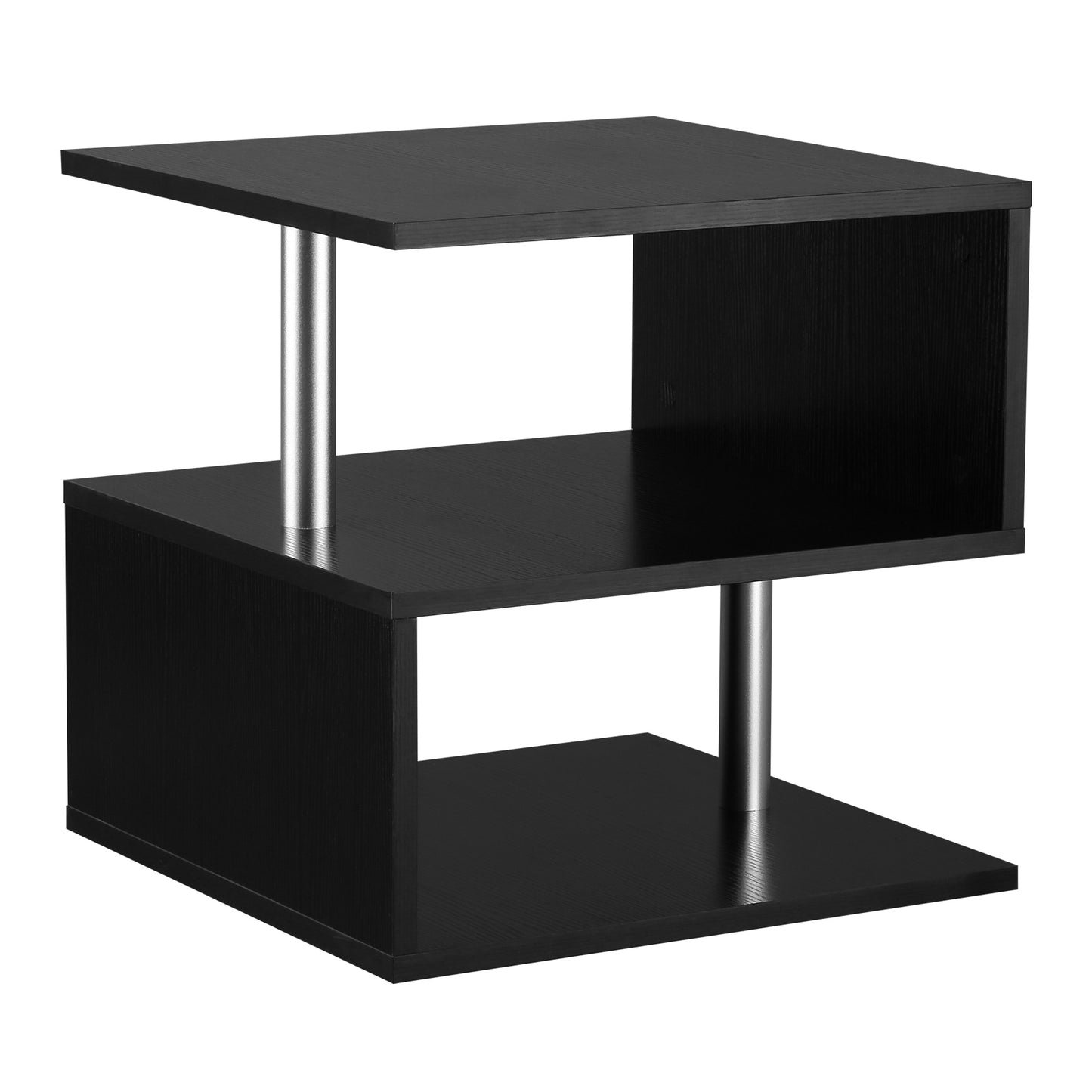 Masuta Joasa Salon – Lemn Negru 50×50×50 cm
