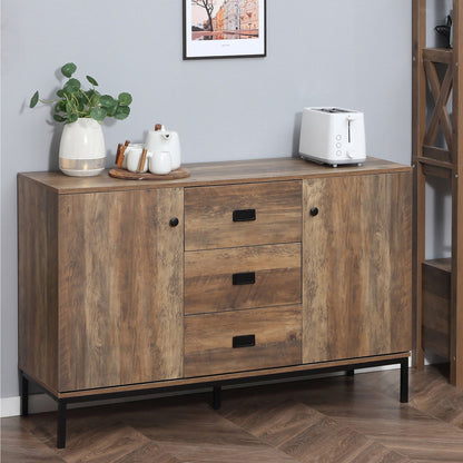 Dulap Industrial – Lateral cu Sertare & Rafturi Reglabile
