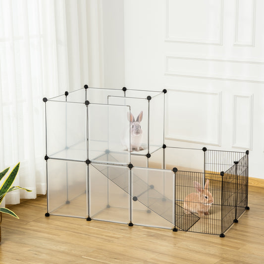 cusca metalica modulara, 27 panouri 140x70x90 cm