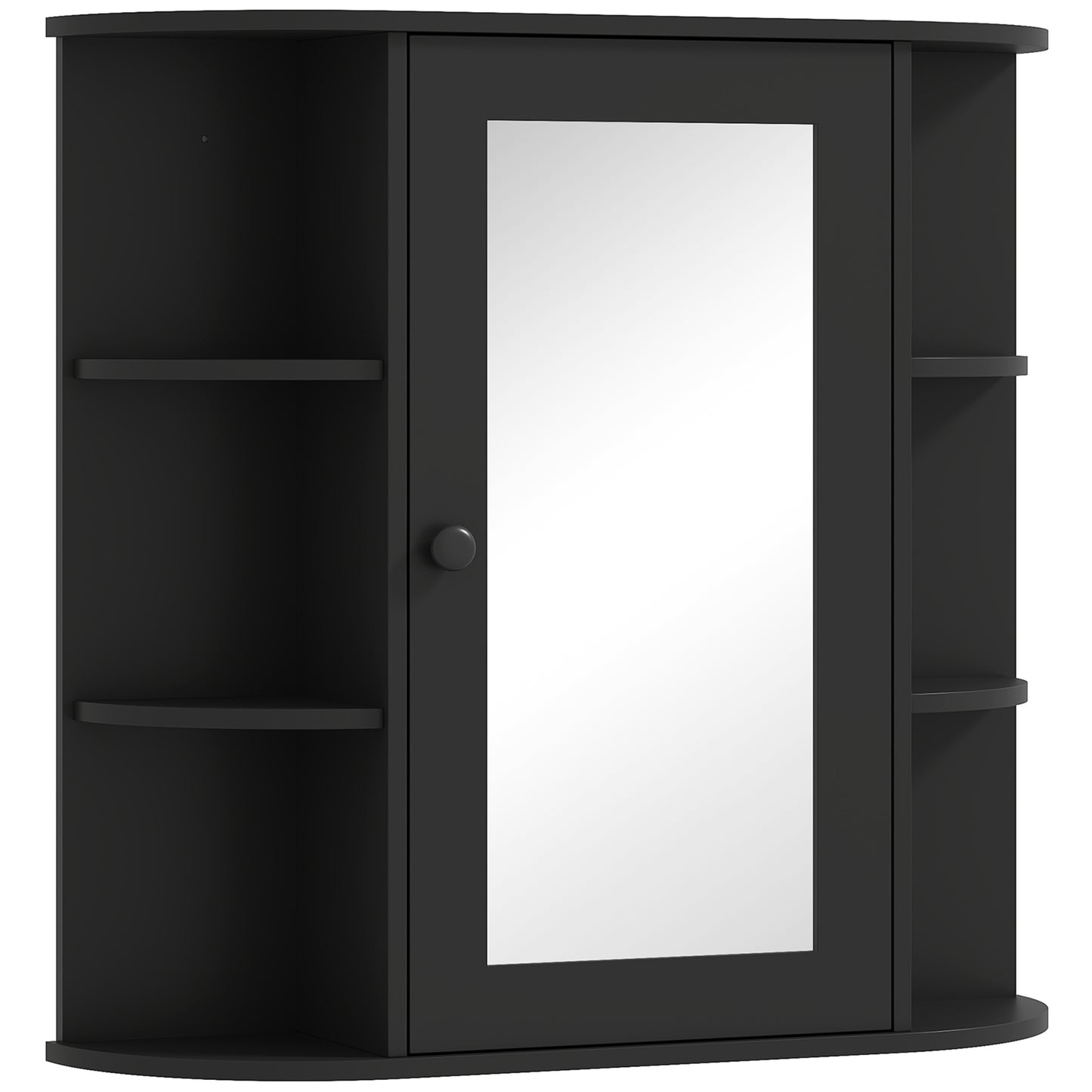 Dulapior Baie cu Oglinda – Lemn Alb 66×17×63 cm