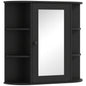 Dulapior Baie cu Oglinda – Lemn Alb 66×17×63 cm