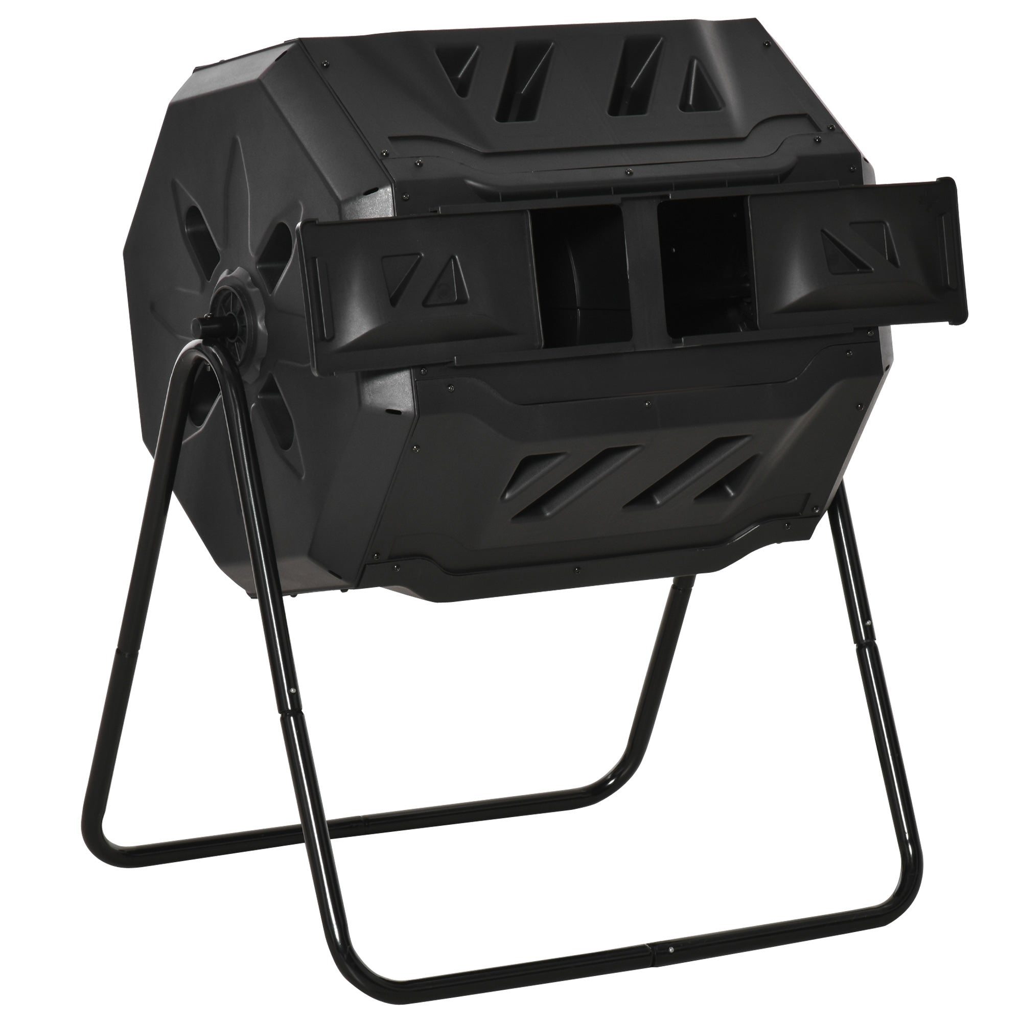 Compostor Gradina & Balcon 71×65×96 cm – Tambur Rotativ pentru Deseuri