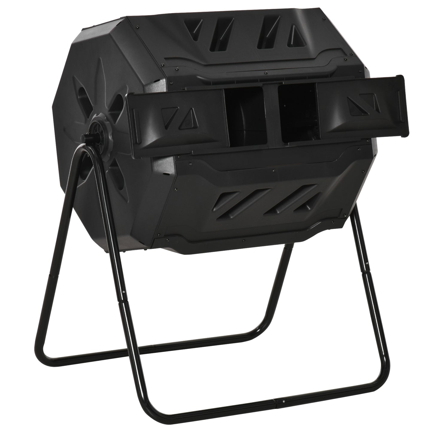 Compostor Gradina & Balcon 71×65×96 cm – Tambur Rotativ pentru Deseuri