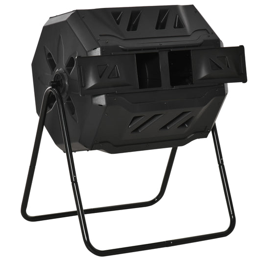 Compostor Gradina & Balcon 71×65×96 cm – Tambur Rotativ pentru Deseuri