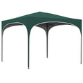 Cort cu Copertina Pliabila de 3x3m, Verde