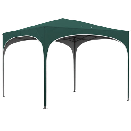 Cort cu Copertina Pliabila de 3x3m, Verde