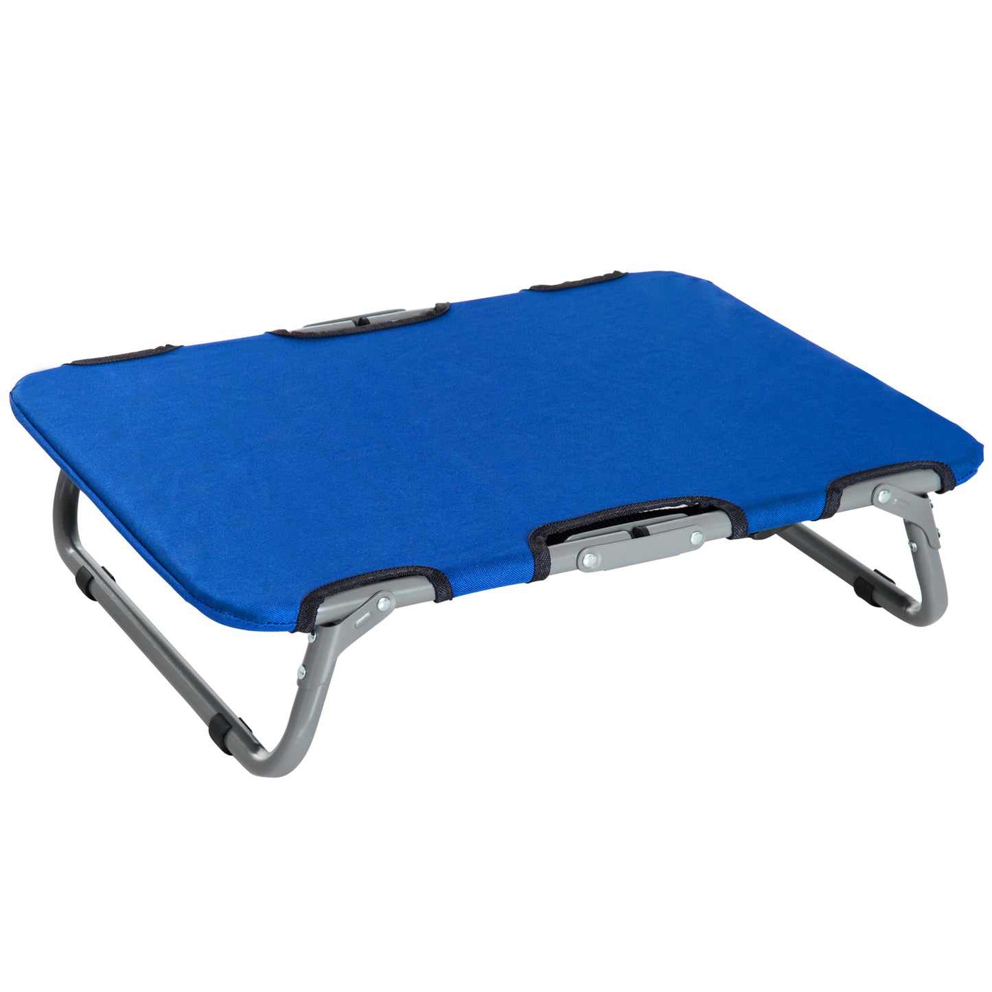 Saltele pliabile pentru Caini in Tesatura Oxford pentru Caini, Albastru, 59x46x15cm