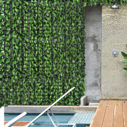 Gard Viu Artificial Premium, Rolă Mereu Verde pentru Gard și Balcon, 1x3m