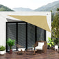 Cort Parasolar Tringhiular Bej, 4x4x4m
