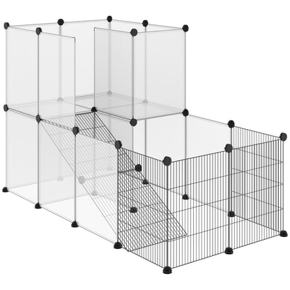 cusca metalica modulara, 27 panouri 140x70x90 cm