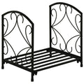 Suport pentru Lemne de Interior si de Exterior din Fier 50kg de Lemne 39.5x31.5x39.5cm