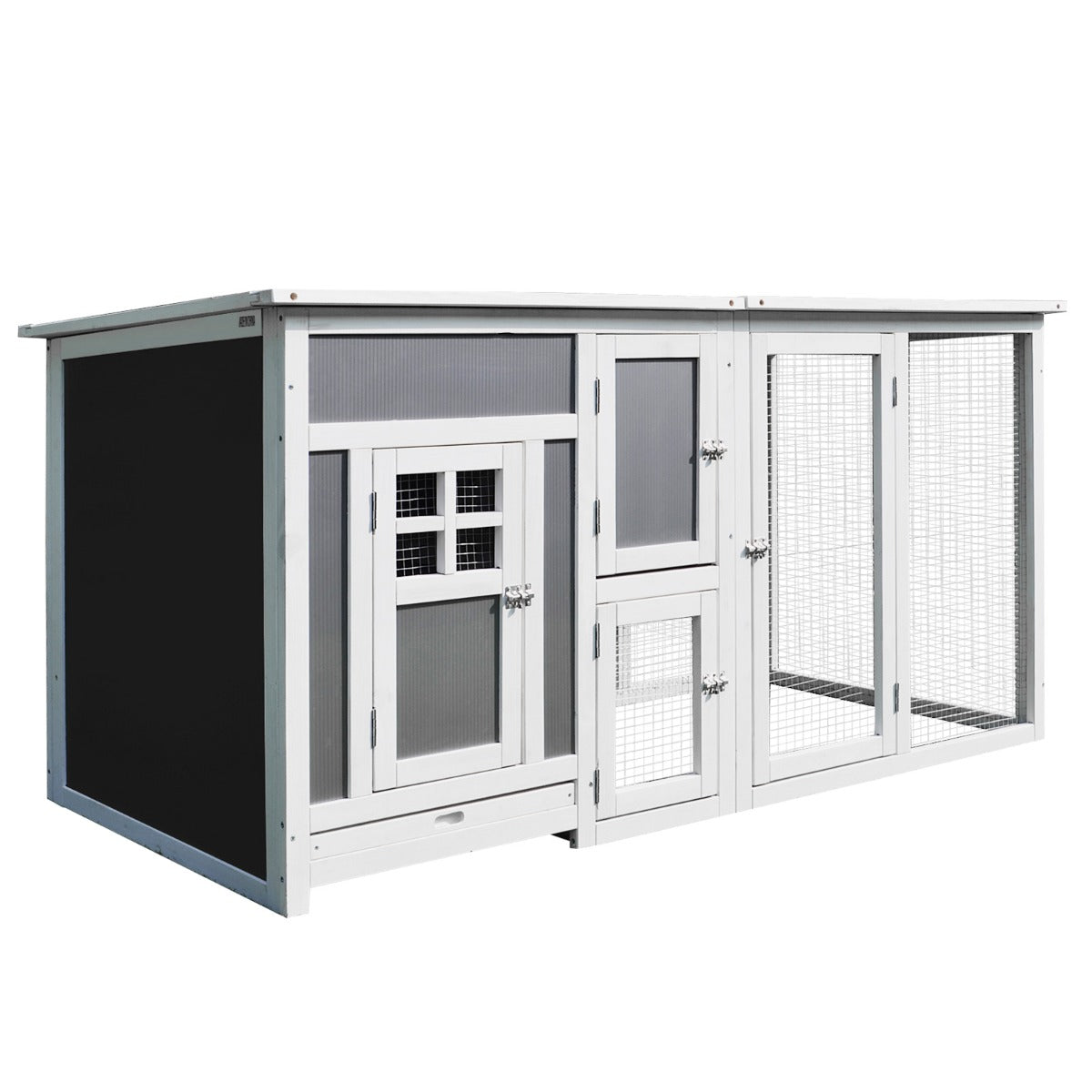 cotet de exterior, acoperis impermeabil 160x75x80cm