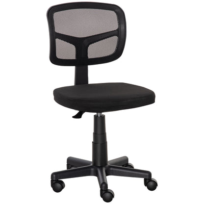 Scaun de Birou Ergonomic din Plasa, Negru