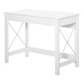, Birou de Studiu, Stil Modern, MDF, Metal, 105x50x76 cm, Alb