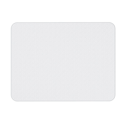 Tăviță pentru Scaun Birou Protecție Pardoseală Antiderapantă din Plastic, 90x120 cm, Transparent