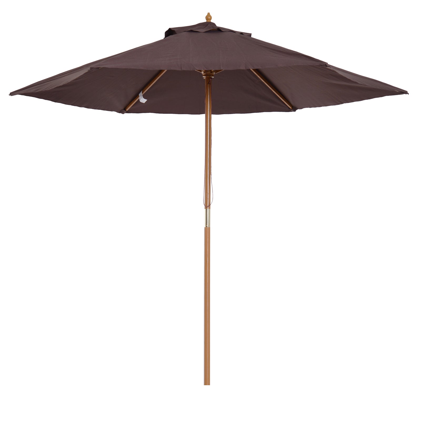 Umbrela din Lemn Umbrela Soare pentru Extern pentru Gradina Φ250 cm