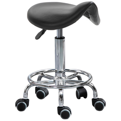 Scaun Ergonomic – Reglabil pe inaltime, Negru cu 5 Roti
