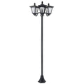 Felinar Gradina 182,5 cm – LED cu Energie Solara, Negru