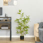 Planta Bambus Artificial Inaltime 120 cm cu Ghiveci pentru Interior si Exterior -Verde