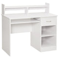 Birou Alb 104×48×95,5 cm – Lemn, Compact & Ideal pentru Acasa