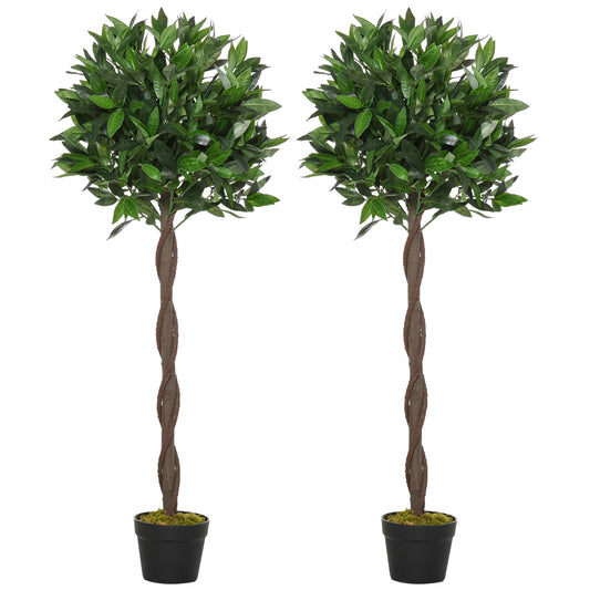 Set 2 Dafini Artificiali 120 cm – Pentru Interior & Exterior
