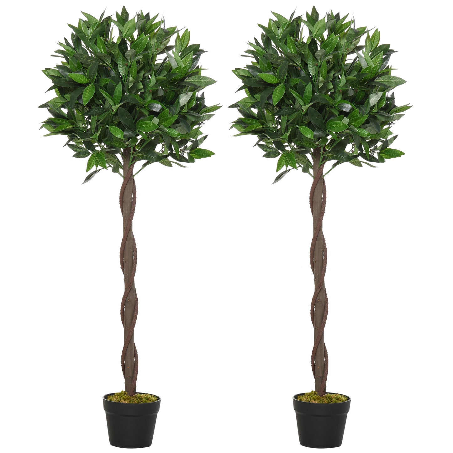 Set 2 Dafini Artificiali 120 cm – Pentru Interior & Exterior