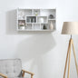 biblioteca cu rafturi, pentru perete 85x47.5x14.5cm
