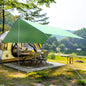 , Cort de Plajă, Pentru petreceri, camping, Poliester, 300cm x 292cm, Verde
