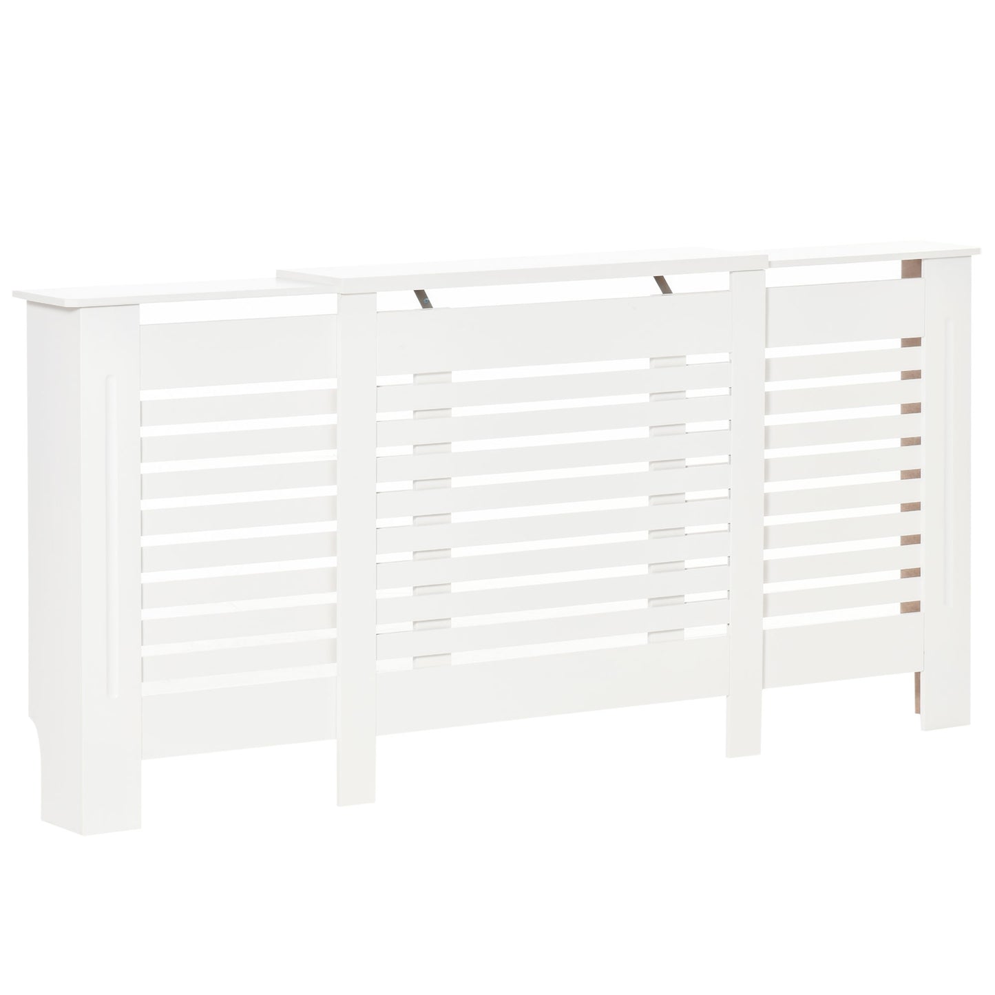 Masca Calorifer – Latime Reglabila, MDF cu Raft Decorativ