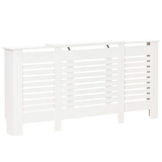 Masca Calorifer – Latime Reglabila, MDF cu Raft Decorativ