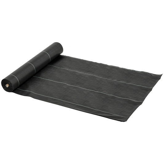 Foaie Neagra de Mulci 50x2m pentru Gradina, Sera, Gradina Drenaj