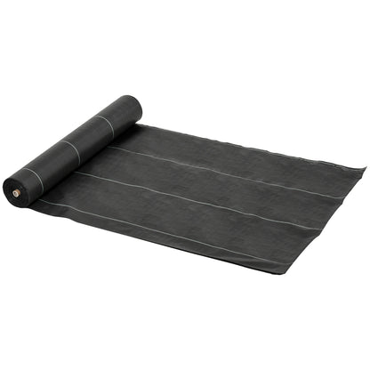 Foaie Neagra de Mulci 50x2m pentru Gradina, Sera, Gradina Drenaj