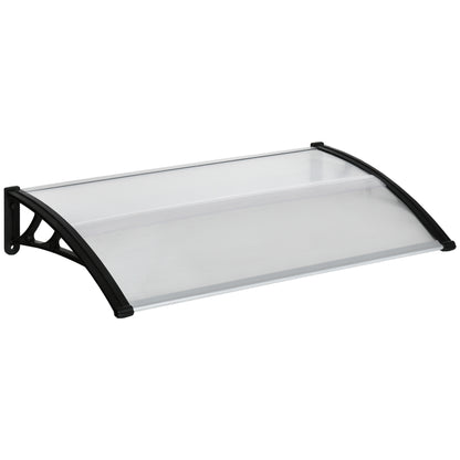 Copertina Exterior 110×60 cm – Policarbonat Transparent & Aluminiu