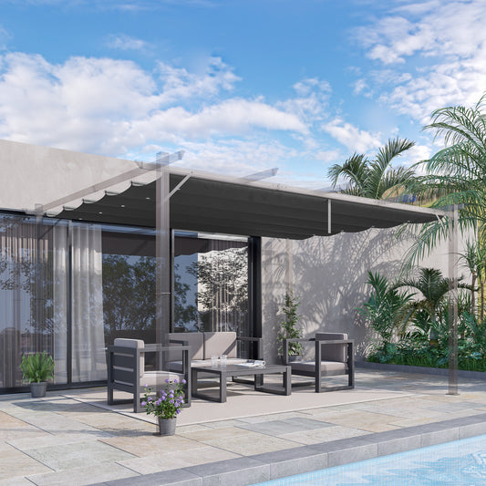 Acoperis Retractabil Pergola 4×3 m – Copertina Textila Rezerva