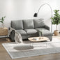 Canapea Colt 3 Locuri Modulara din Material Textil – Gri Modern
