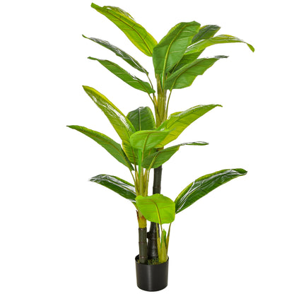 Bananier Planta in Ghiveci, Bananier Artificial, Planta Artificiala de Interior si Exterior, 150 cm