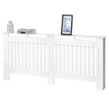 Masca Calorifer 172×19×81 cm – MDF Alb, Design Elegant & Practic