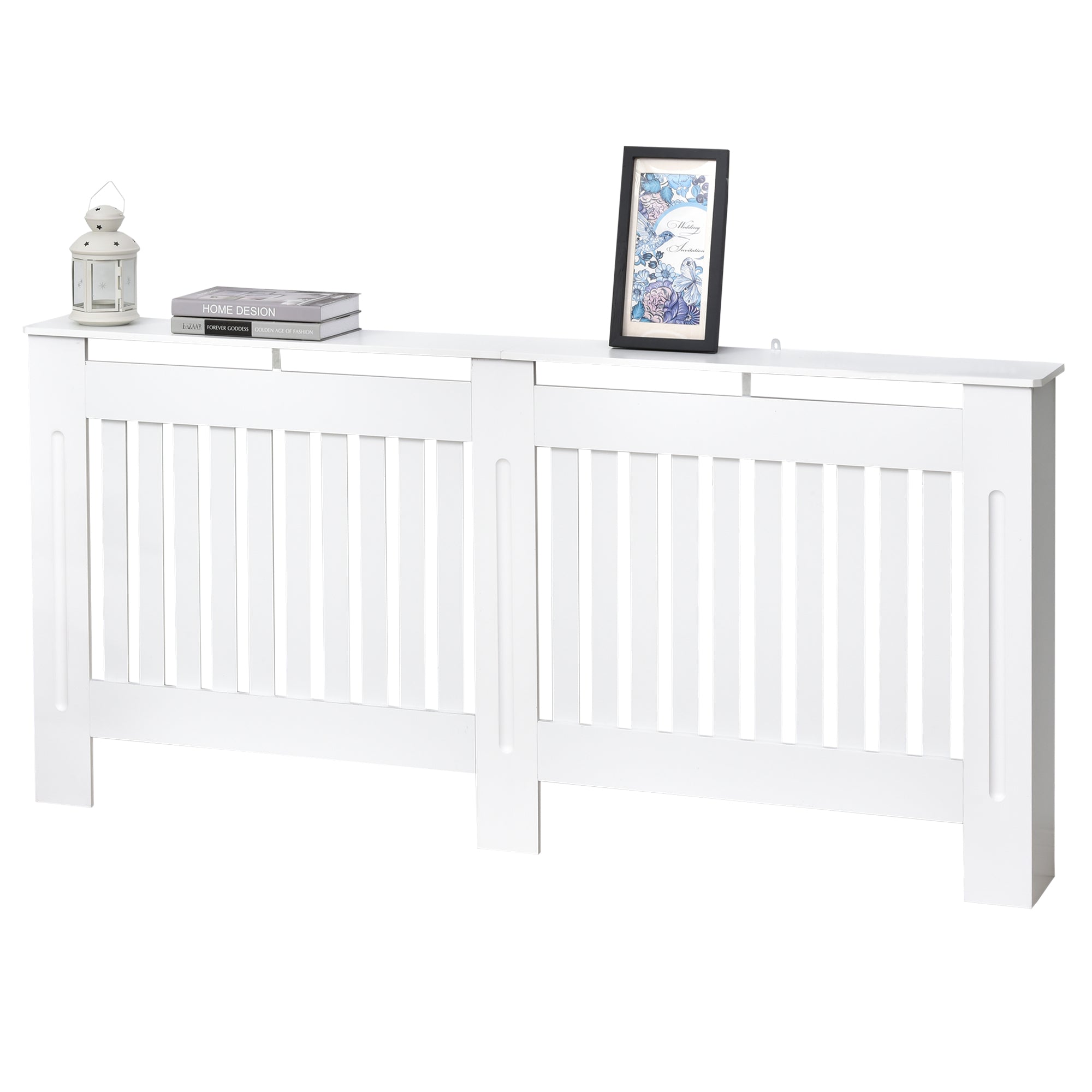 Masca Calorifer 172×19×81 cm – MDF Alb, Design Elegant & Practic
