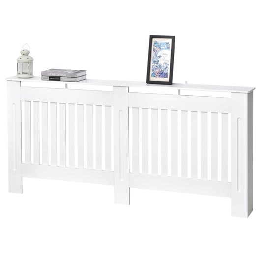 Masca Calorifer 172×19×81 cm – MDF Alb, Design Elegant & Practic