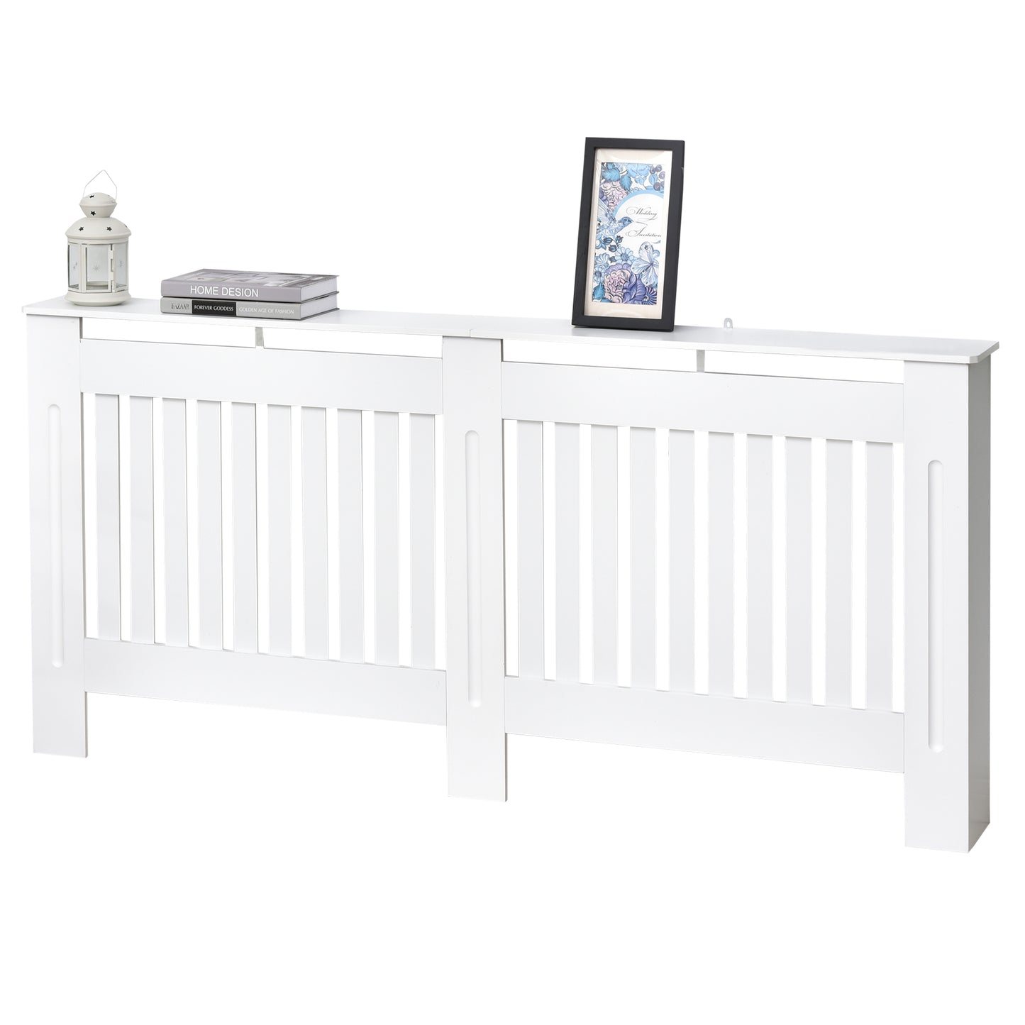 Masca Calorifer 172×19×81 cm – MDF Alb, Design Elegant & Practic