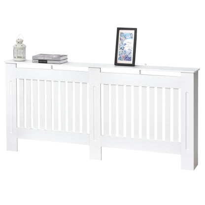 Masca Calorifer 172×19×81 cm – MDF Alb, Design Elegant & Practic