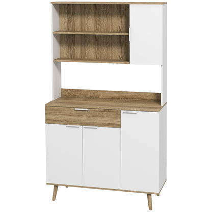 Dulap Modern 180 cm – Cu Usi, Sertare si Rafturi de Depozitare